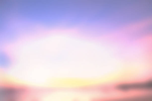 istock Blur Nature Background. Beach, Field Grass and Beautiful Sky 464589804