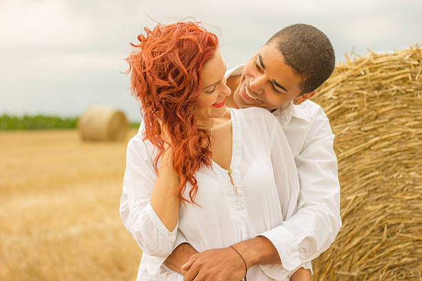 istock Couple in the field. 464590136