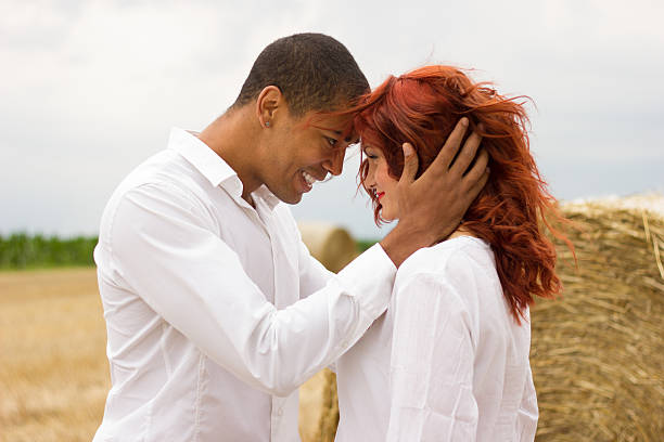 istock Couple in the field. 464590140