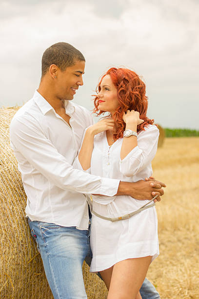 istock Couple in the field. 464590146