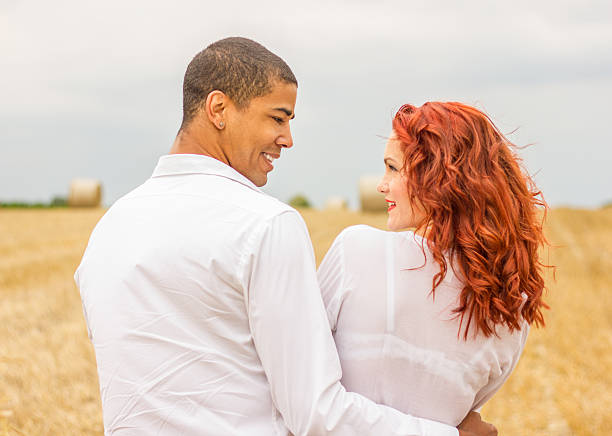 istock Couple in the field. 464590156