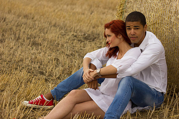 istock Couple in the field. 464590214