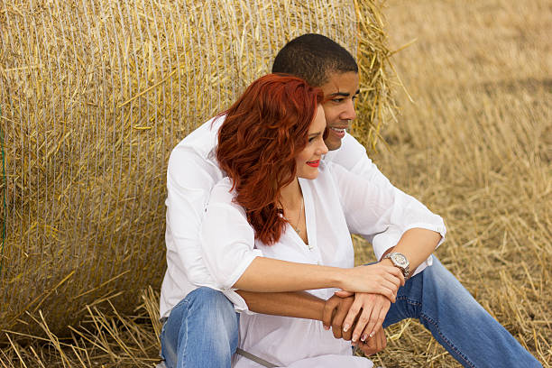 istock Couple in the field. 464590220