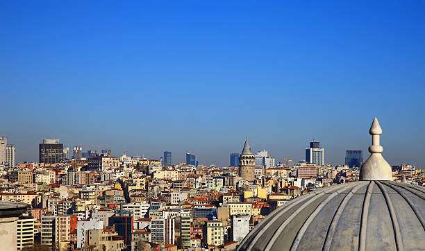 istock View to Beyoglu from the Suleymaniye Mosque, Istanbul. 464592748