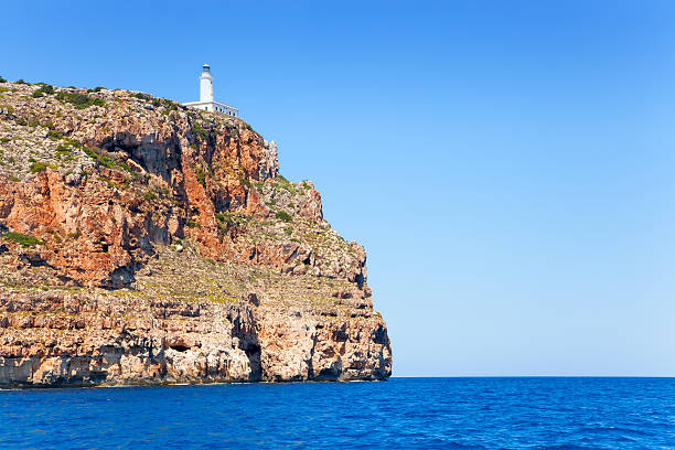 istock Formentera Faro de la Mola lighthouse sea view 464593182