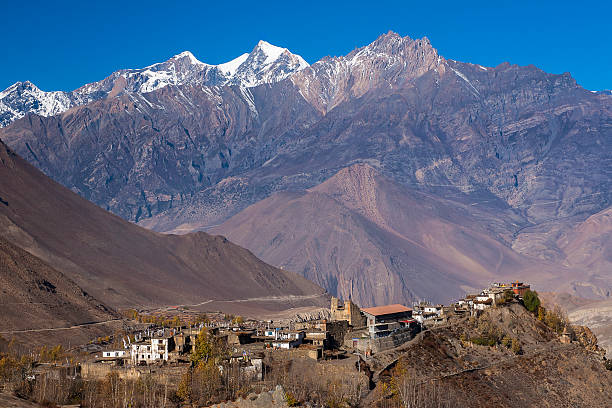 istock view of the village Jharkot 464593774