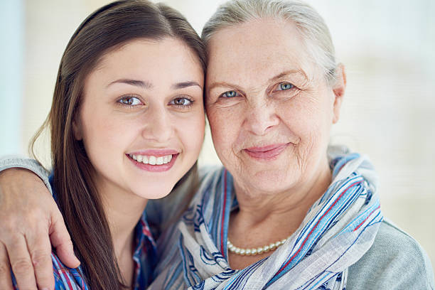 istock Girl with grandma 464593896