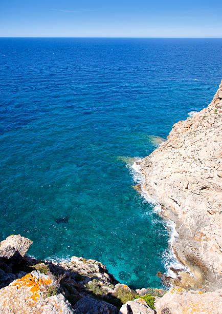 istock Balearic Mediterranean sea high view from Barbaria 464597952