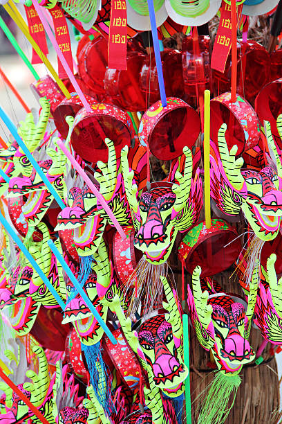 istock Chinese Dragon toy 464598262