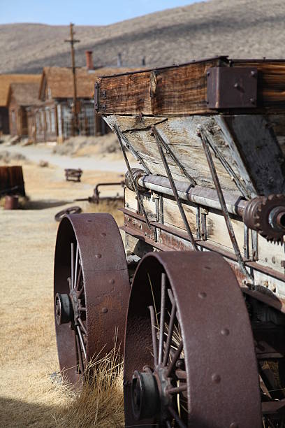 istock Derelict Cart at Bodie 464598646