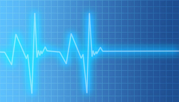 istock Heartbeat Pulsating to Flat Line 464601118