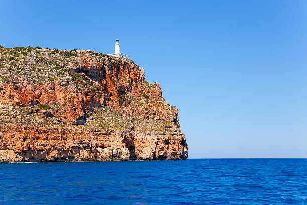 istock Formentera Faro de la Mola lighthouse sea view 464601248