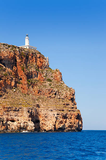 istock Formentera Faro de la Mola lighthouse sea view 464601250