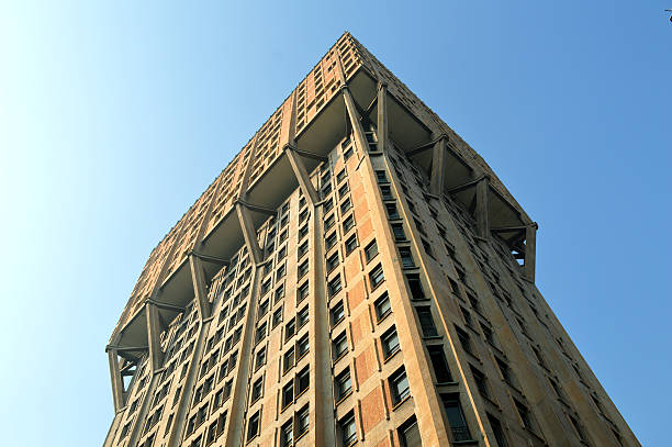 istock High Business building for trade 464601428