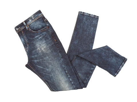 denim jeans isolated