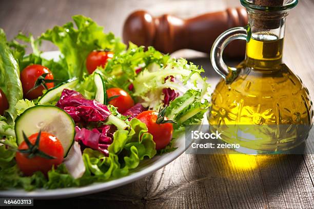 Salad Stock Photo - Download Image Now - Appetizer, Cherry Tomato, Chicory