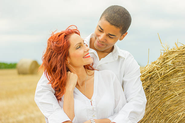 istock Couple in the field. 464616752