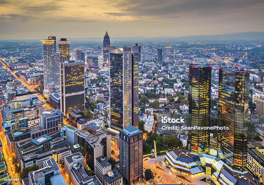 Frankfurt, Germany Frankfurt, Germany aerial view Frankfurt - Main Stock Photo