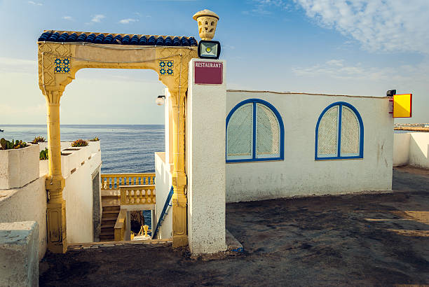 Entrance to the Restaurant on the Sea Shore