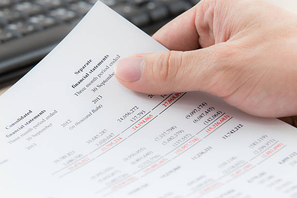 istock Business chart showing financial success 464621305