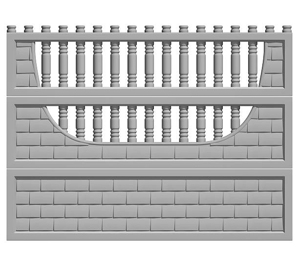 Ogrodzenie beton – zdjęcie