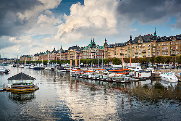 istock Stockholm, Sweden River Scene 464624597