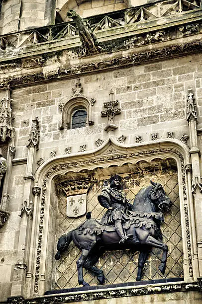 town hall in the Compiegne, France