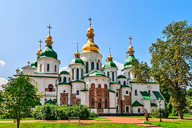 istock St. Sophia Cathedral, built in XI century 464627275