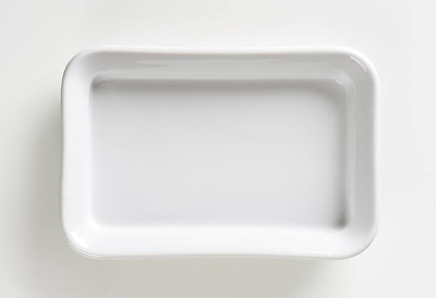 Rectangle ceramic baking dish Rectangle ceramic cook and serve dish serving dish stock pictures, royalty-free photos & images