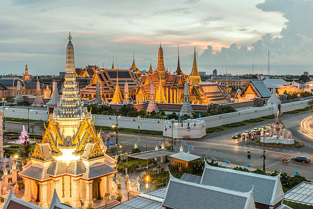 istock Bangkok City Pillars Shrine and Wat Phra Kaew 464627496