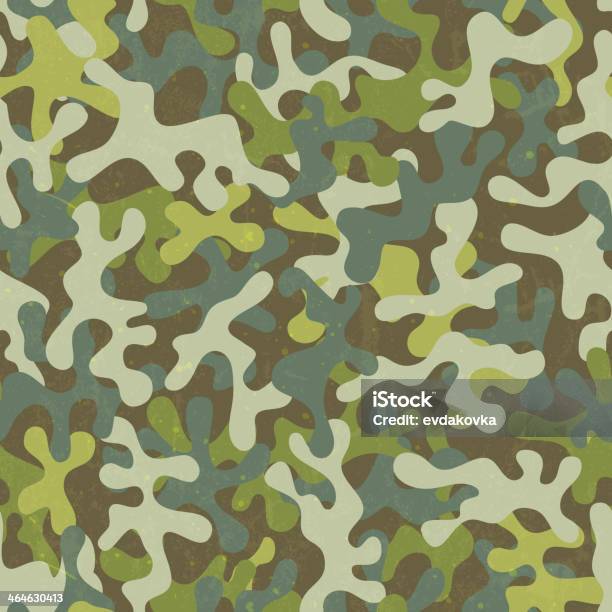 Camouflage Seamless Pattern Stock Illustration - Download Image Now - Abstract, Animal Markings, Animals Hunting
