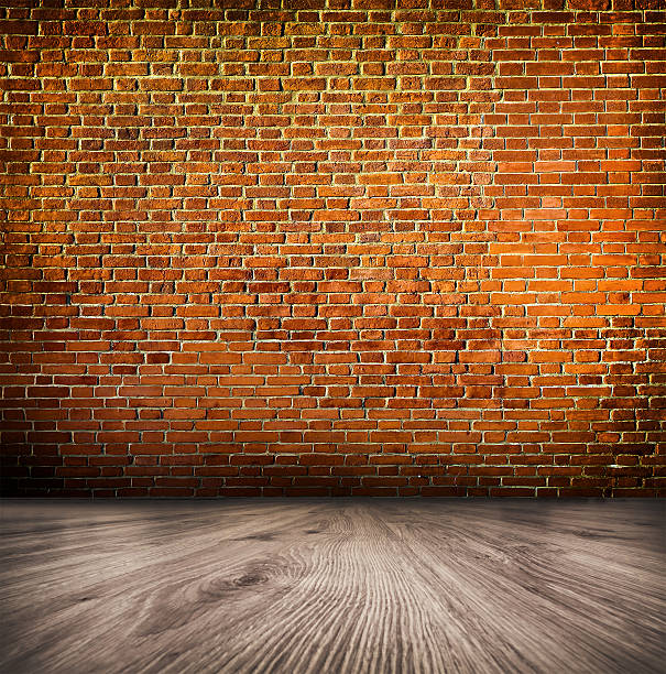 istock Grungy textured stone wall and floor inside 464634547