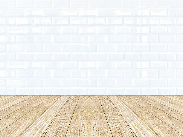 istock tiles ceramic wall and wooden floor 464634778