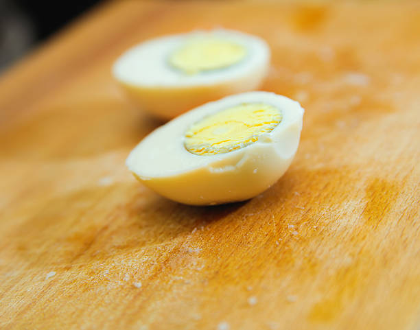 istock food preparation. cutting egg on blur backgrounds 464635336