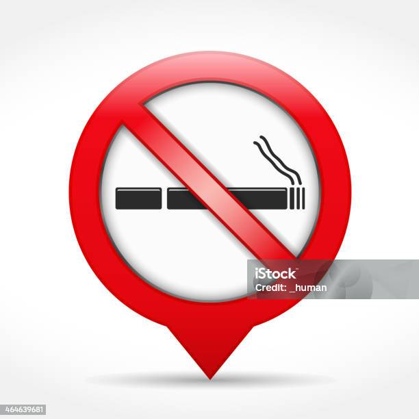 Vetores de Placa De Proibido Fumar e mais imagens de Cigarro - Cigarro, Computação Gráfica, Cruz - Forma