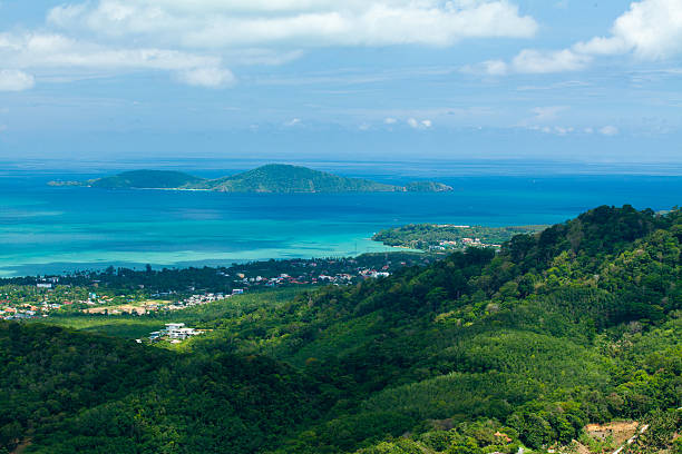 istock Stunning mountain seaview Phuket Thailand 464642816