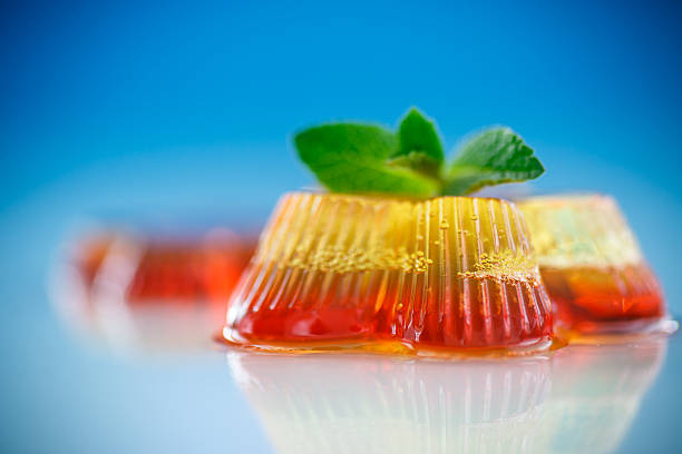 colorful fruit jelly