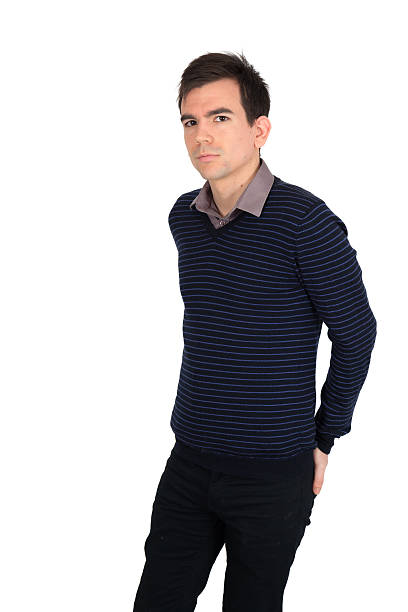 istock Handsome man doing different expressions in different sets of clothes 464644218
