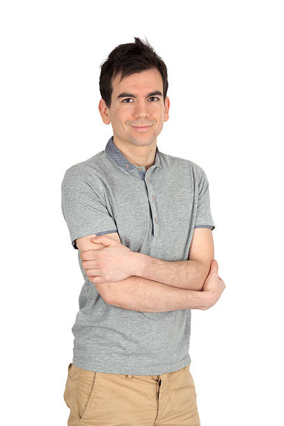 istock Handsome man doing different expressions in different sets of clothes 464645536