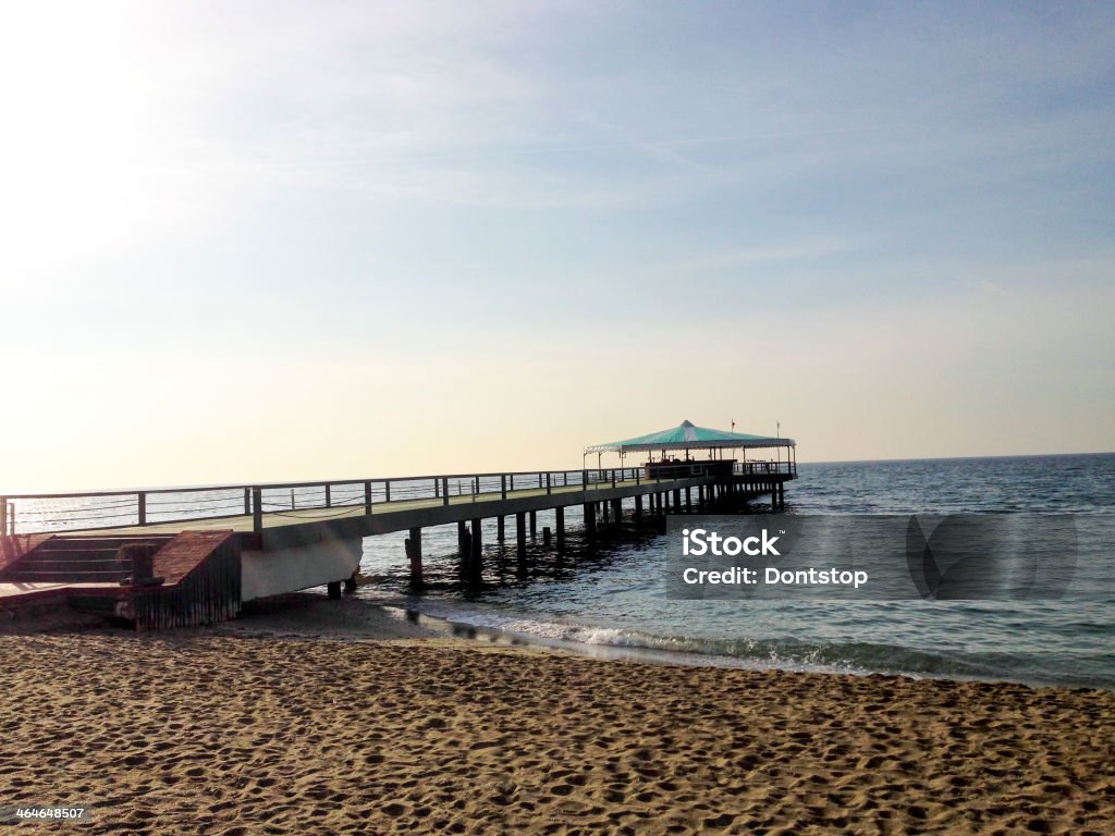 Waves,sunset at the beach Abstract Stock Photo