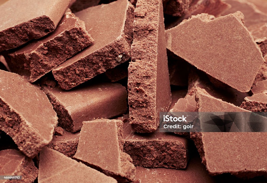 Chocolate background Chocolate bars close-up 2015 Stock Photo