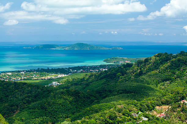 istock Stunning mountain seaview Phuket Thailand 464653912