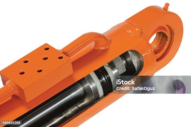 Piston Stock Photo - Download Image Now - Hydraulic Platform, Hydraulics, Cylinder