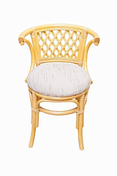 istock rattan chair on a white background 464654612
