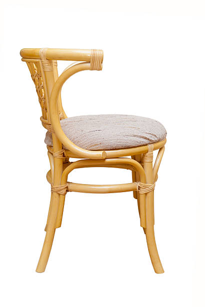 istock rattan chair on a white background 464654620