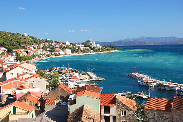 istock gorgeous azure scenic view on podgora in croatia 464657574