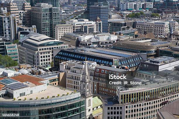 Londons Panorama The Center Of City With Office Building Stock Photo - Download Image Now