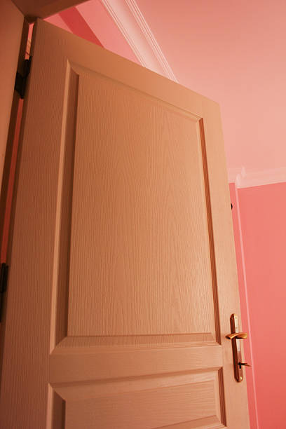 istock Wood Door 464658566