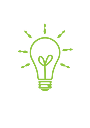 Concept of idea inspired bulb