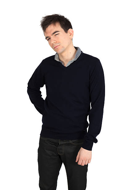 istock Handsome man doing different expressions in different sets of clothes 464659168